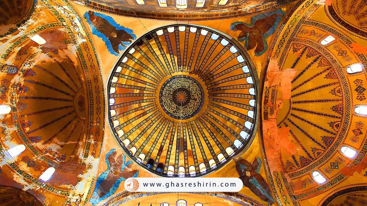 معماری مسجد ایا صوفیه