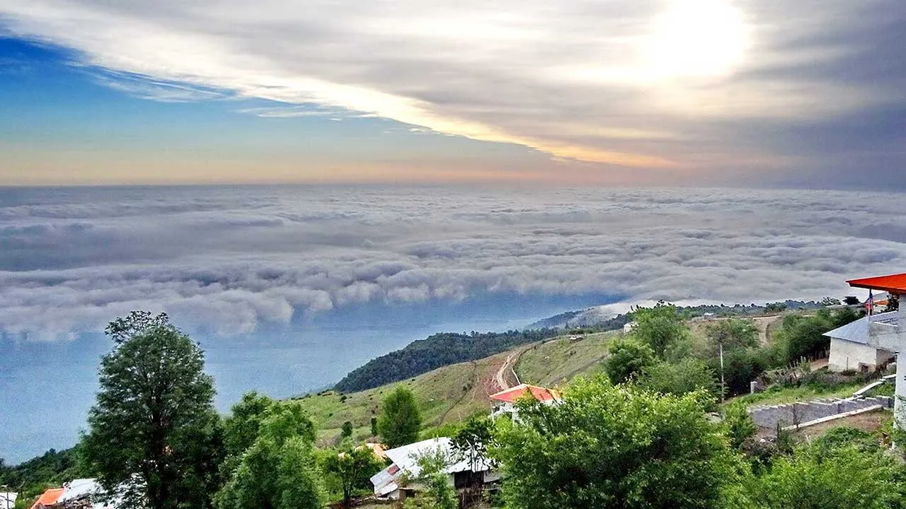 زیباترین اقیانوس ابر ایران