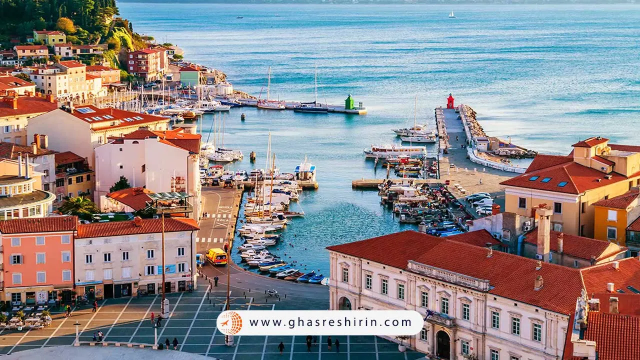 شهر ساحلی پیران (Piran)