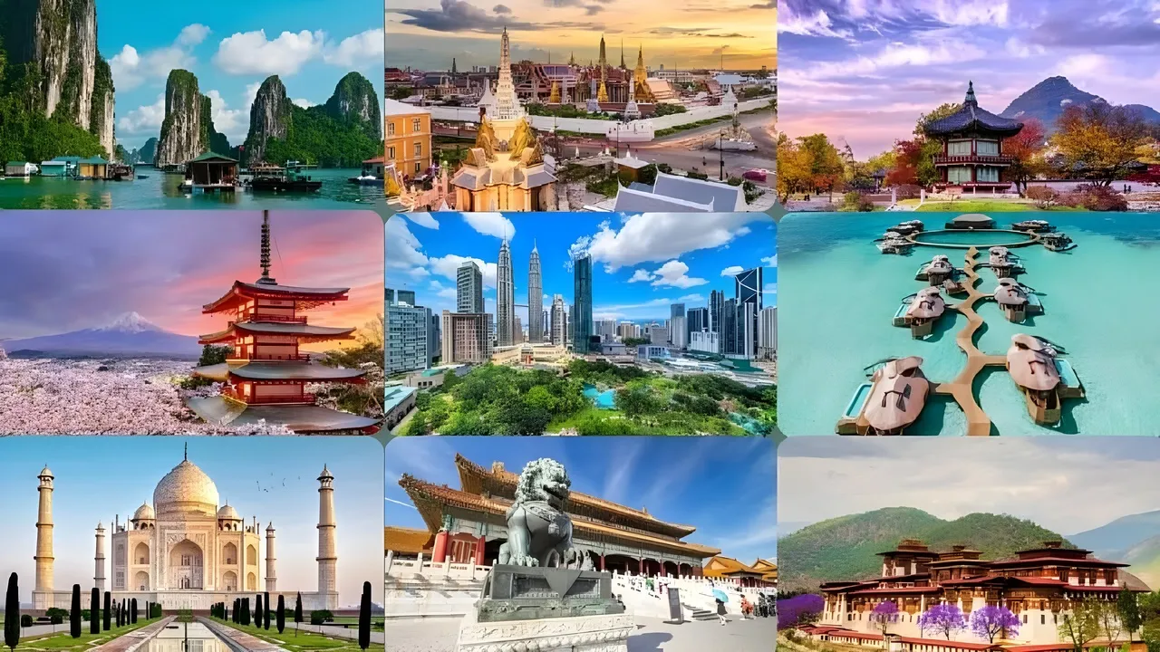 بهترین مقاصد گردشگری در آسیا برای سفرهای تابستانی