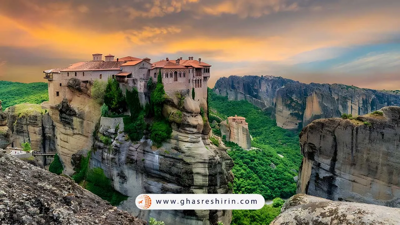 متهئورا یکی از مهم ترین جاهای دیدنی یونان