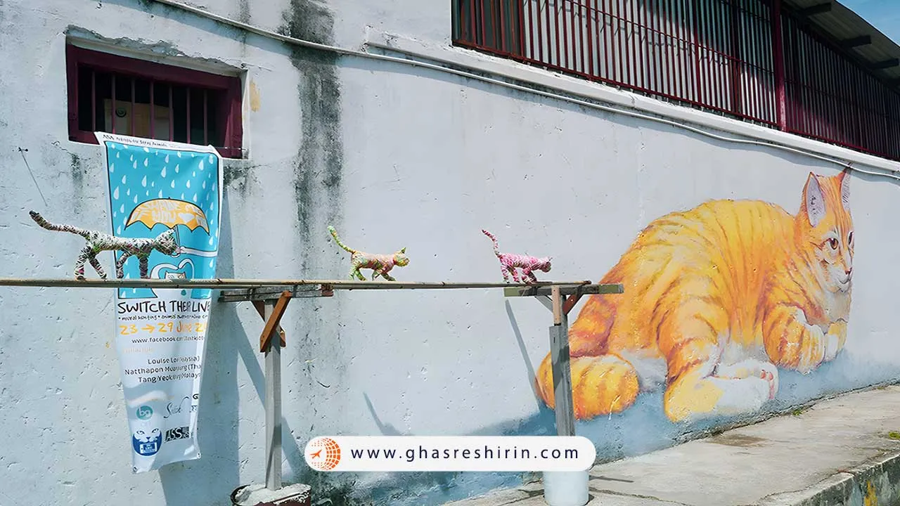 نقاشی های دیواری در جورج تاون