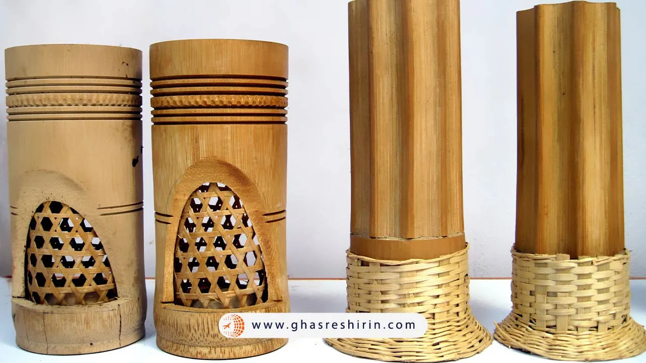 صنایع دستی ساخته شده از بامبو