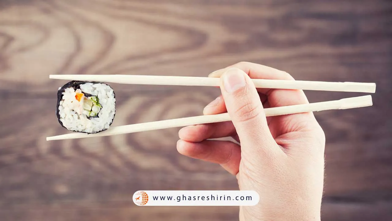 آداب استفاده از چاپستیک