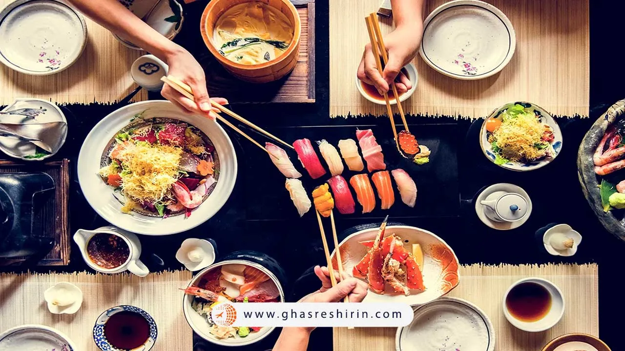 فرهنگ غذایی و آداب غذا خوردن ژاپنی‌ها