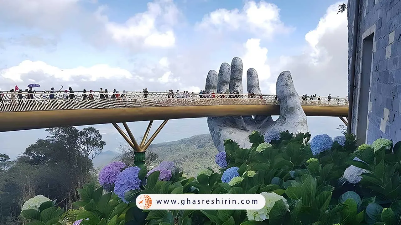 اهمیت پل دستان خدا در ویتنام | عکس پل دستان خدا در ویتنام