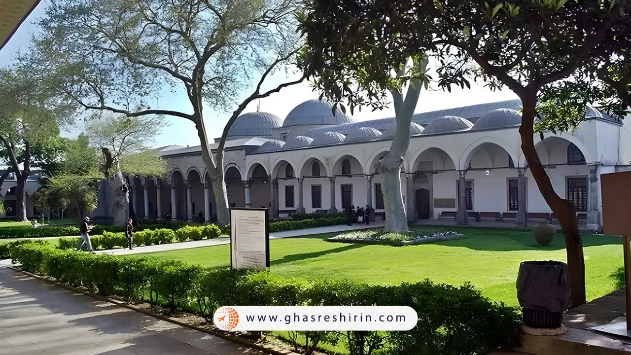 حیاط سوم (اندرون - حیاط خصوصی سلطان) کاخ توپکاپی ترکیه