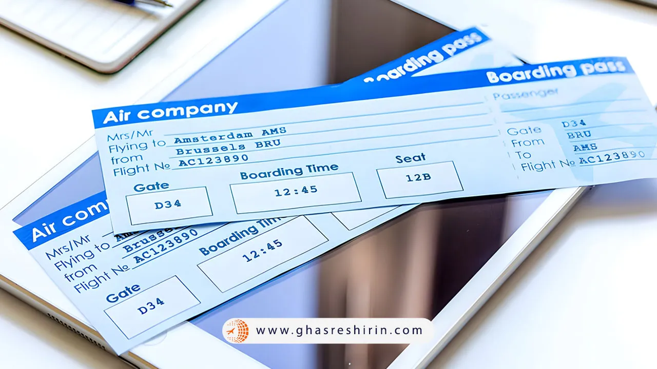 دسته بندی بلیط هواپیما بر اساس نوع پرواز