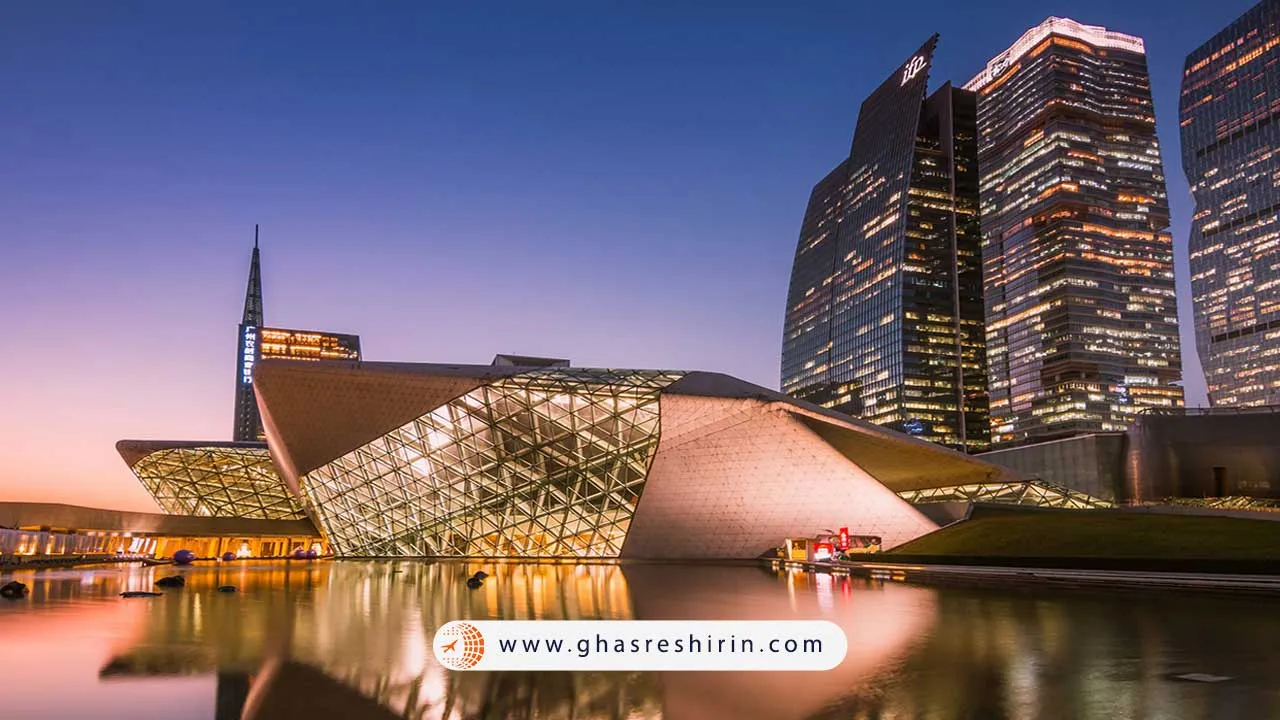 خانه اپرا گوانجو (Guangzhou Opera House)