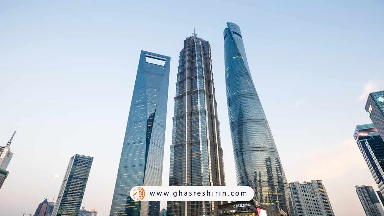معماری برج شانگهای چین