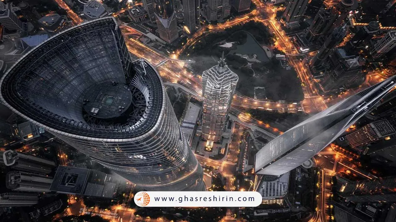 عکس برج شانگهای چین