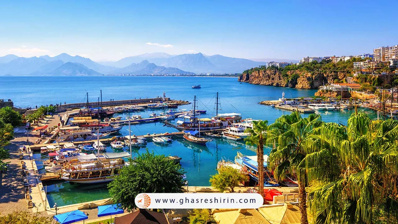 شهر آنتالیا ( Antalya ): بهترین شهر ساحلی ترکیه