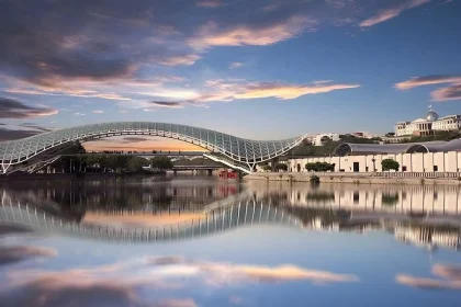 Bridge Of Peace Tbilisi Georgia
