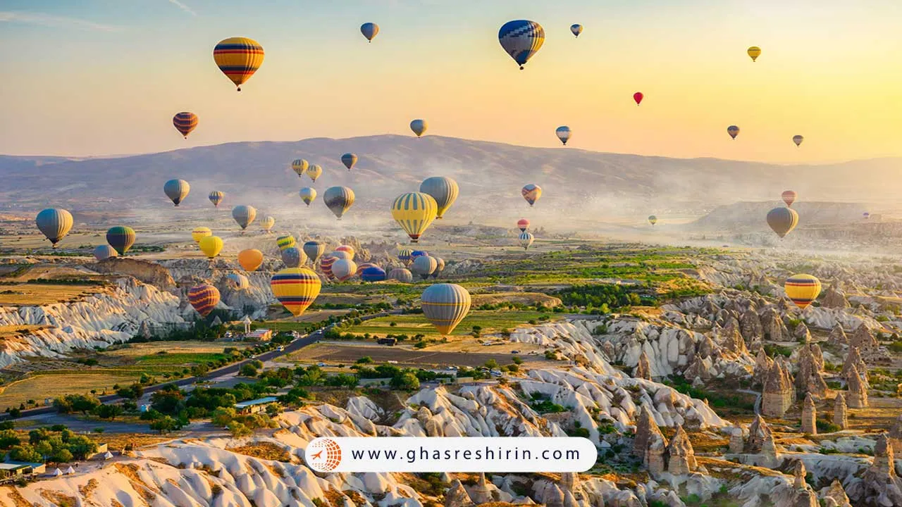 شهر کاپادوکیا ( Cappadocia ): شهر بالن‌ و صخره‌های شگفت‌انگیز