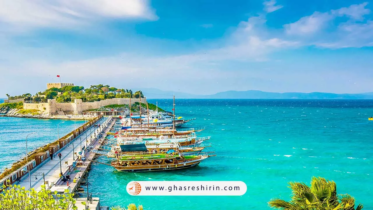 شهر کوش آداسی ( Kuşadası ): شهر توریستی و سواحل زیبا