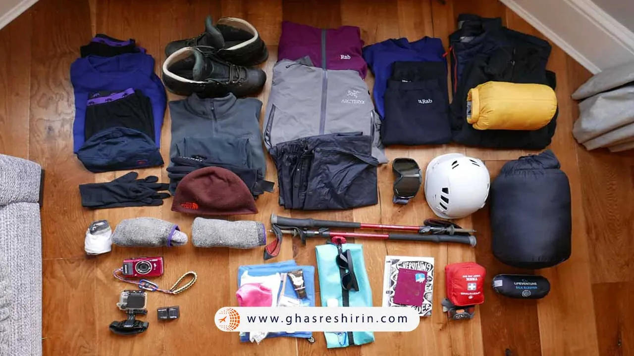 وسایل مورد نیاز برای سفر در زمستان