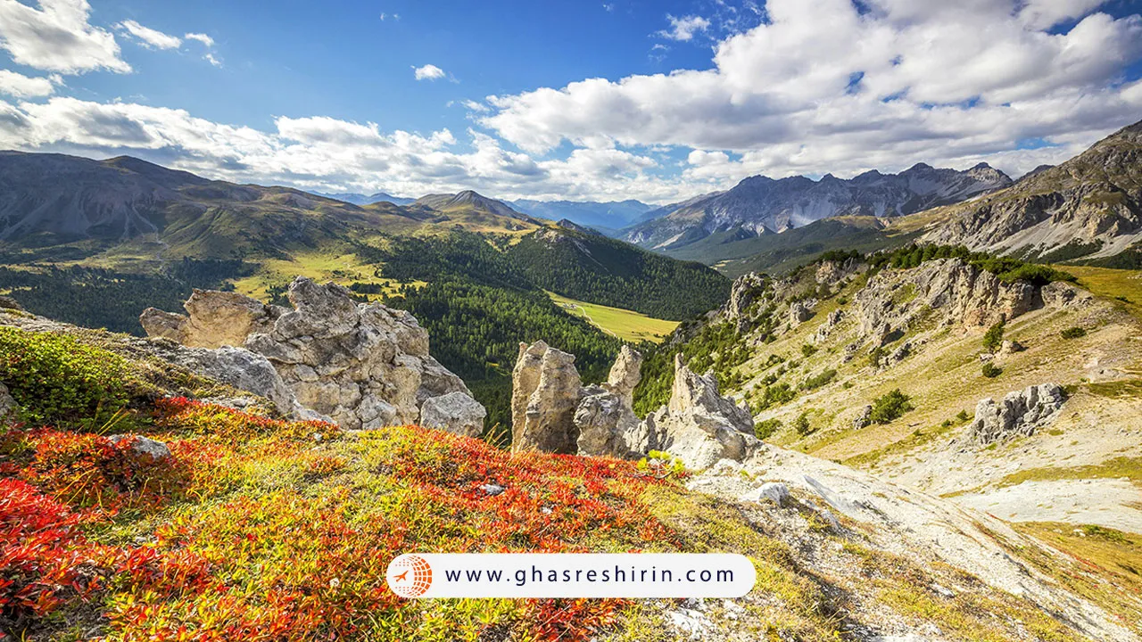 پارک ملی سوئیس در کدام شهر قرار دارد