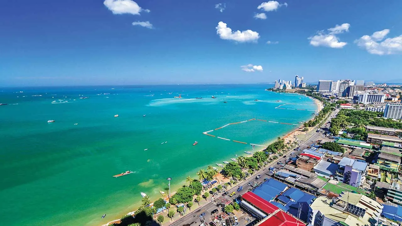 ساحل جامتین پاتایا تایلند