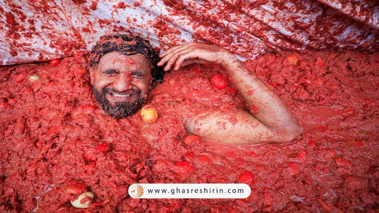 تاریخ برگزاری جشن La Tomatina