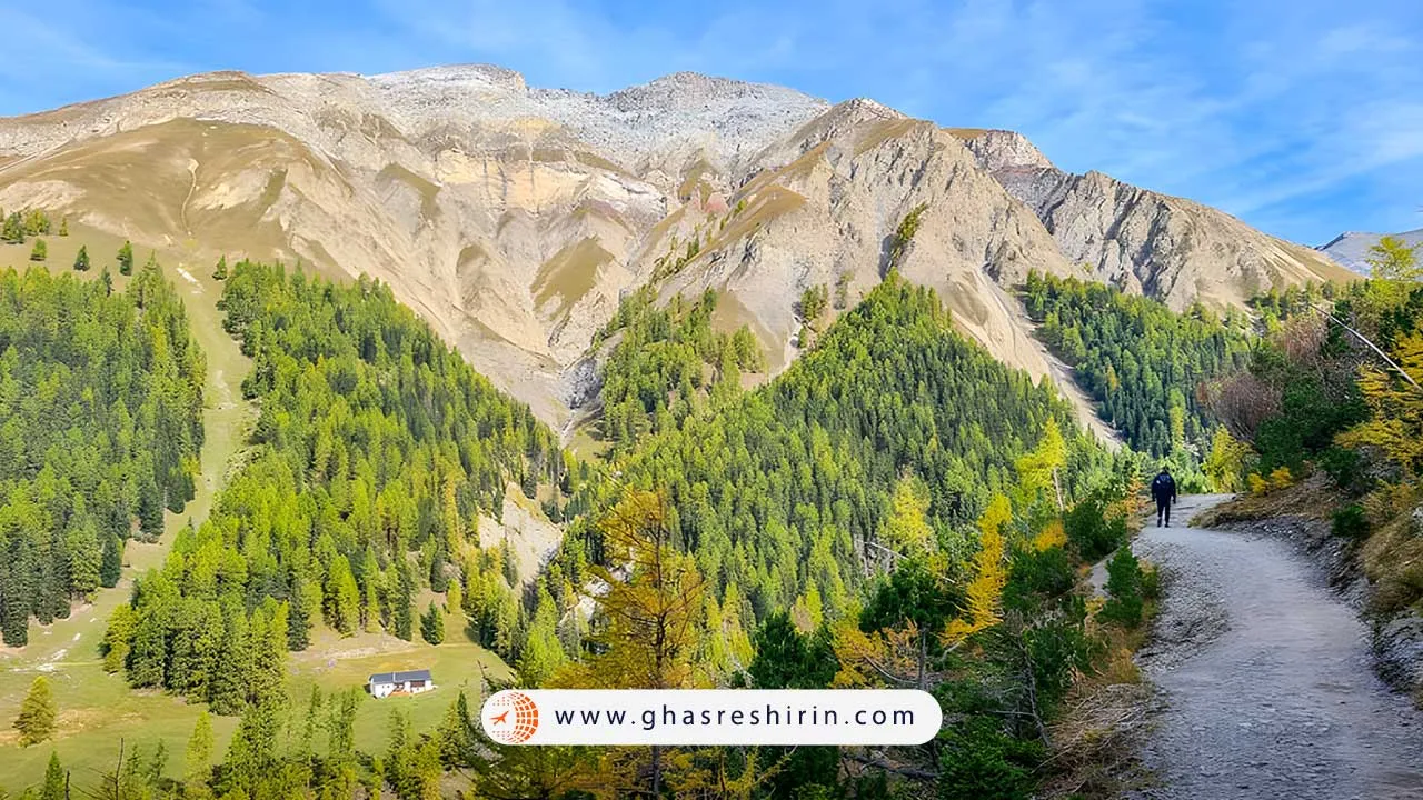 دره وال تروپچون (Val Trupchun) در پارک ملی سوئیس