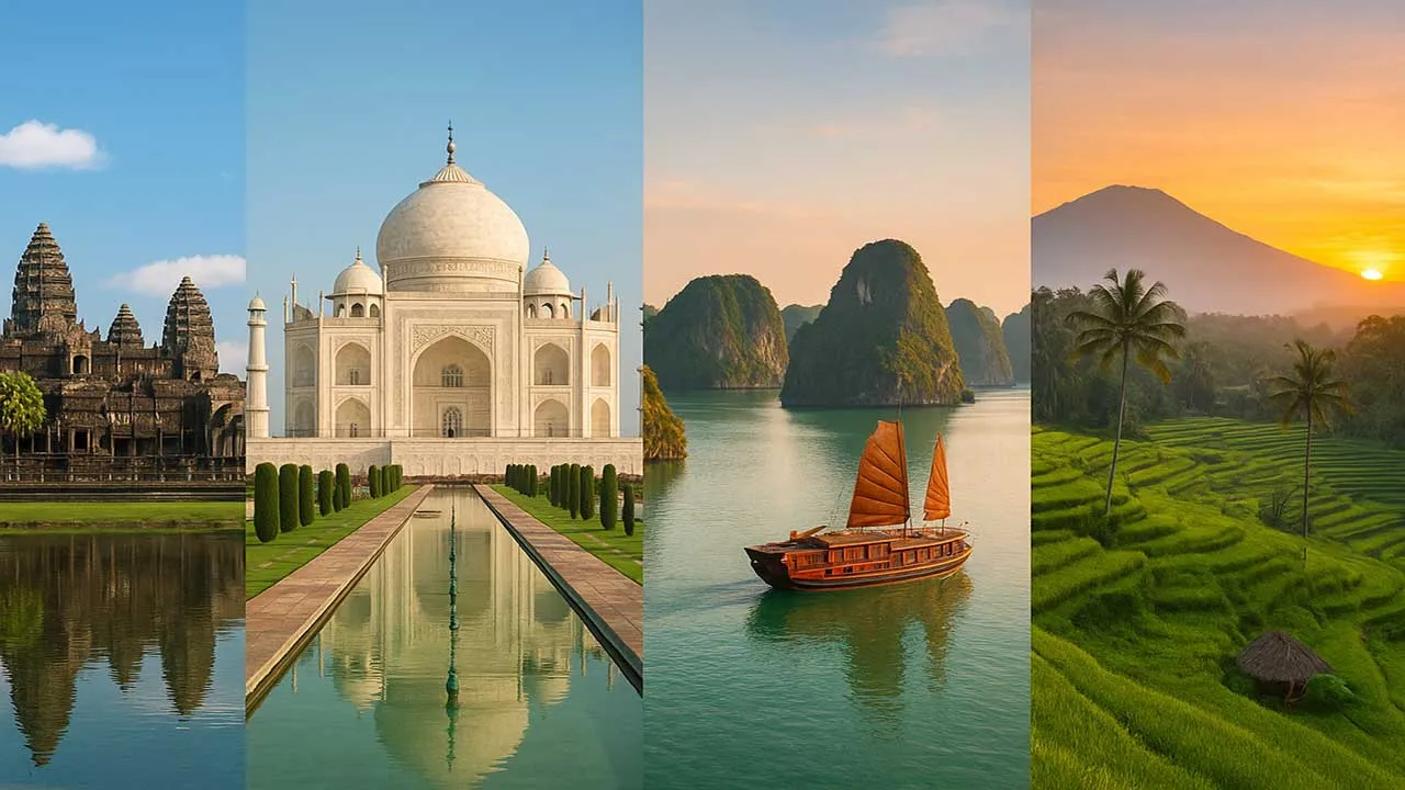 بهترین مقاصد آسیایی پاییزی