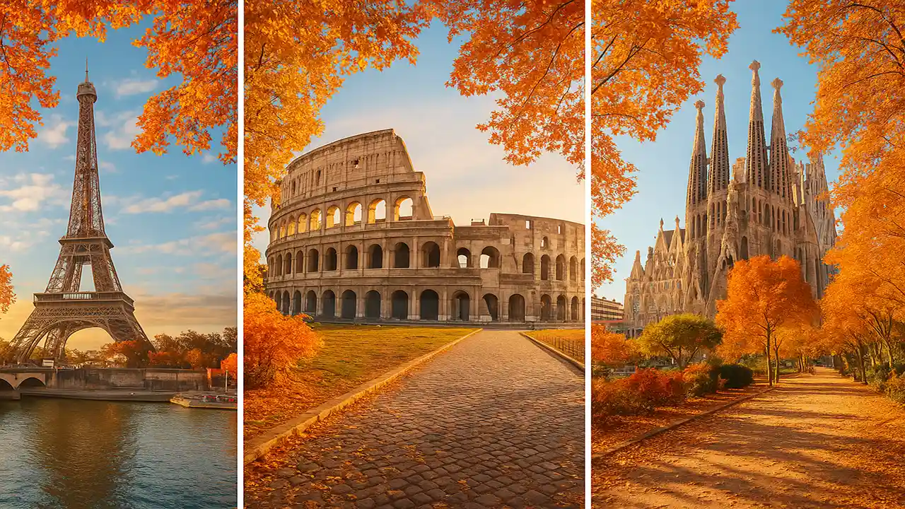 زیباترین شهرهای پاییزی