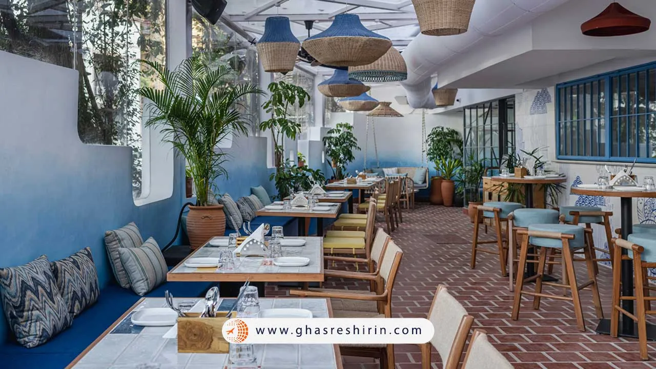 کافه و رستوان های جزیره سانتورینی