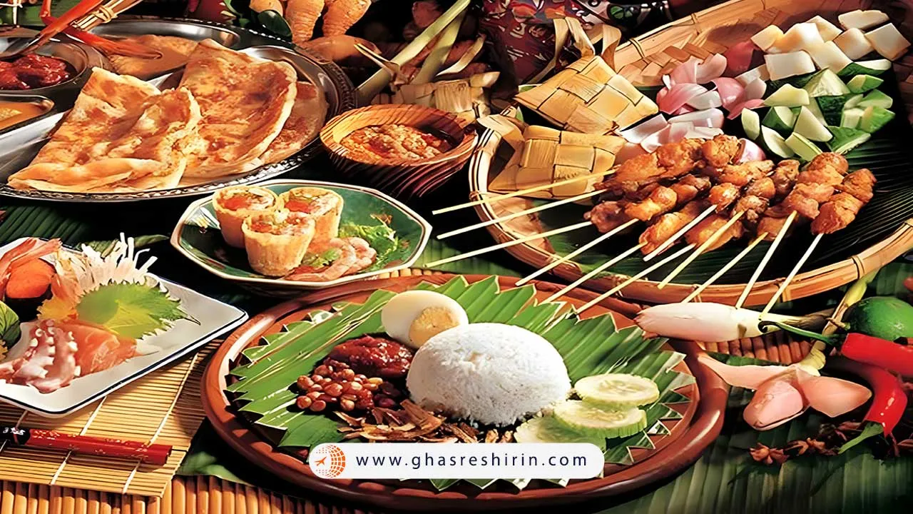 تنوع غذایی در کشور مالزی