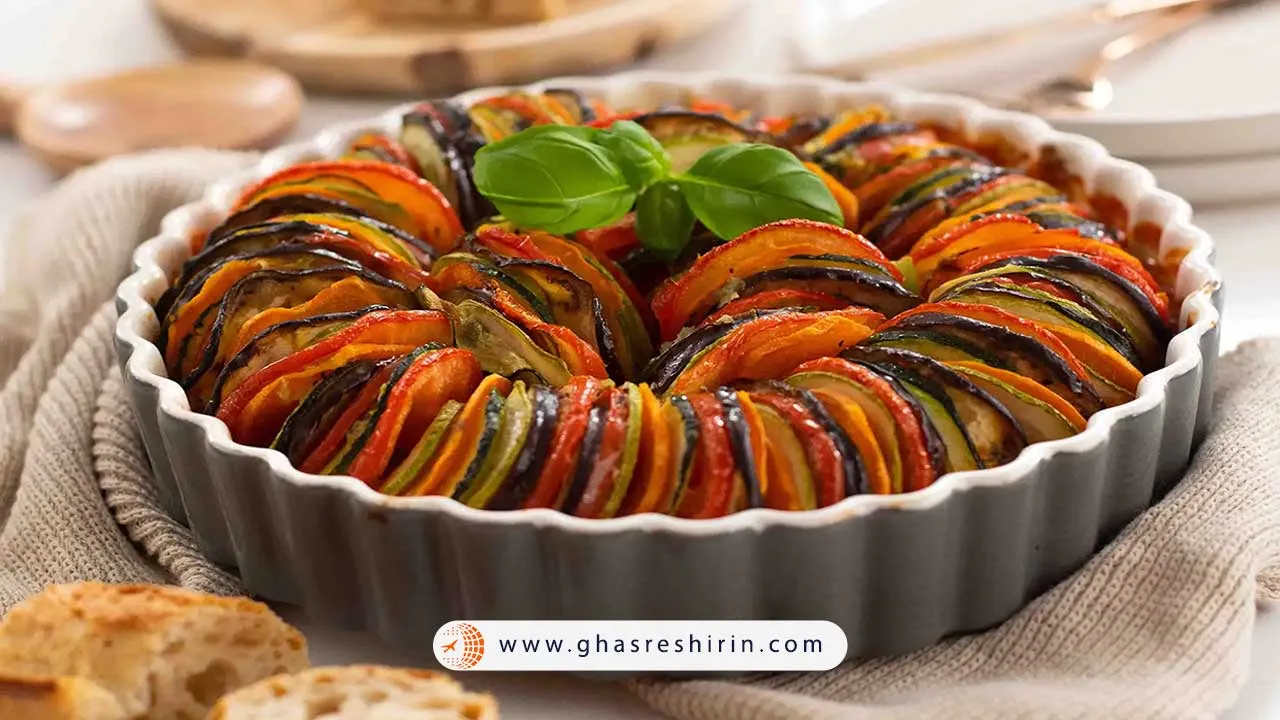 رَتَتولی از معروف ترین غذاهای فرانسوی