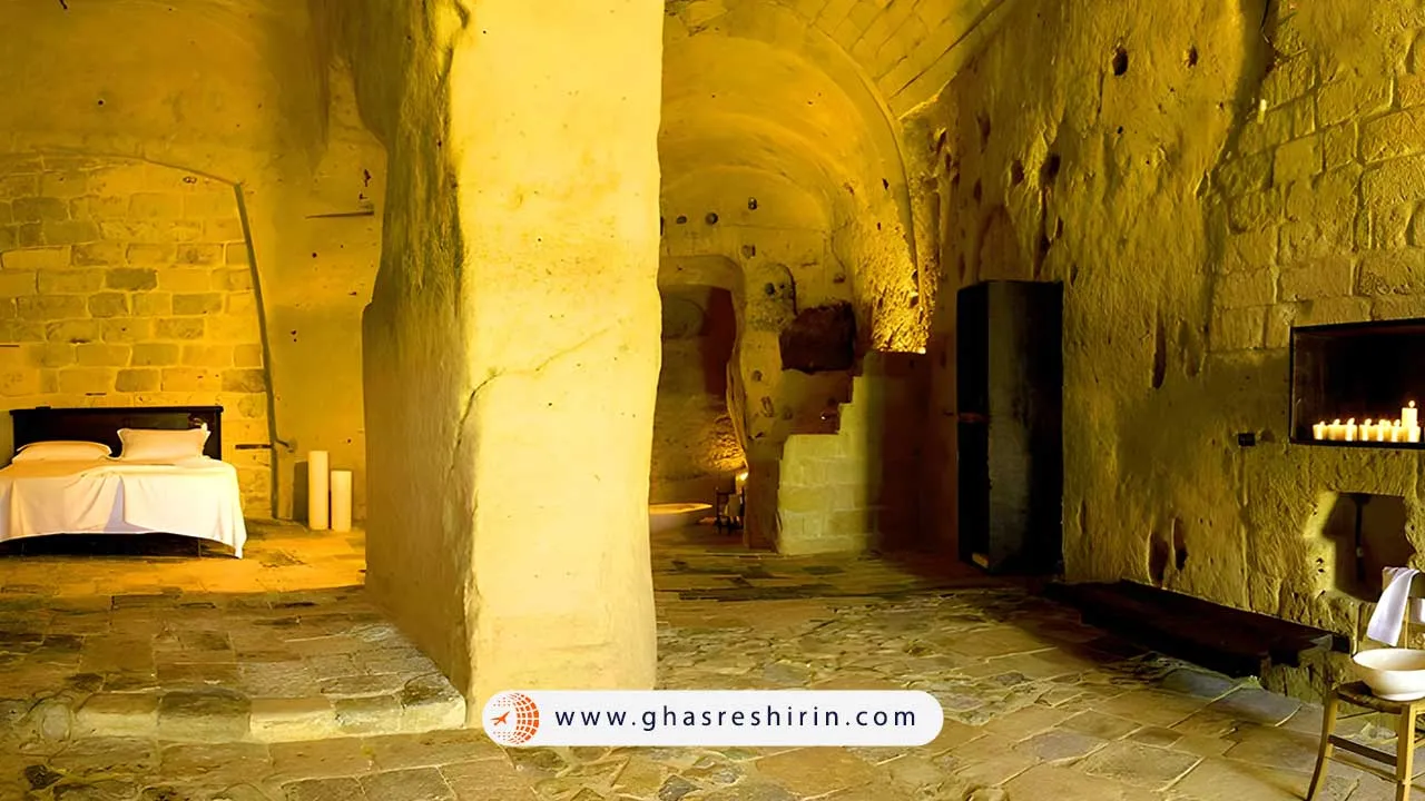 هتل سکستانیو سیویتا ایتالیا (Sextantio The Caves of Civita)