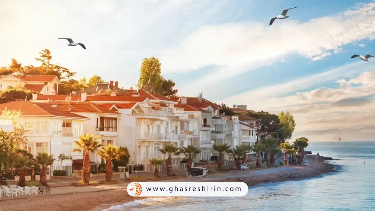 سواحل جزیره بیوک آدا