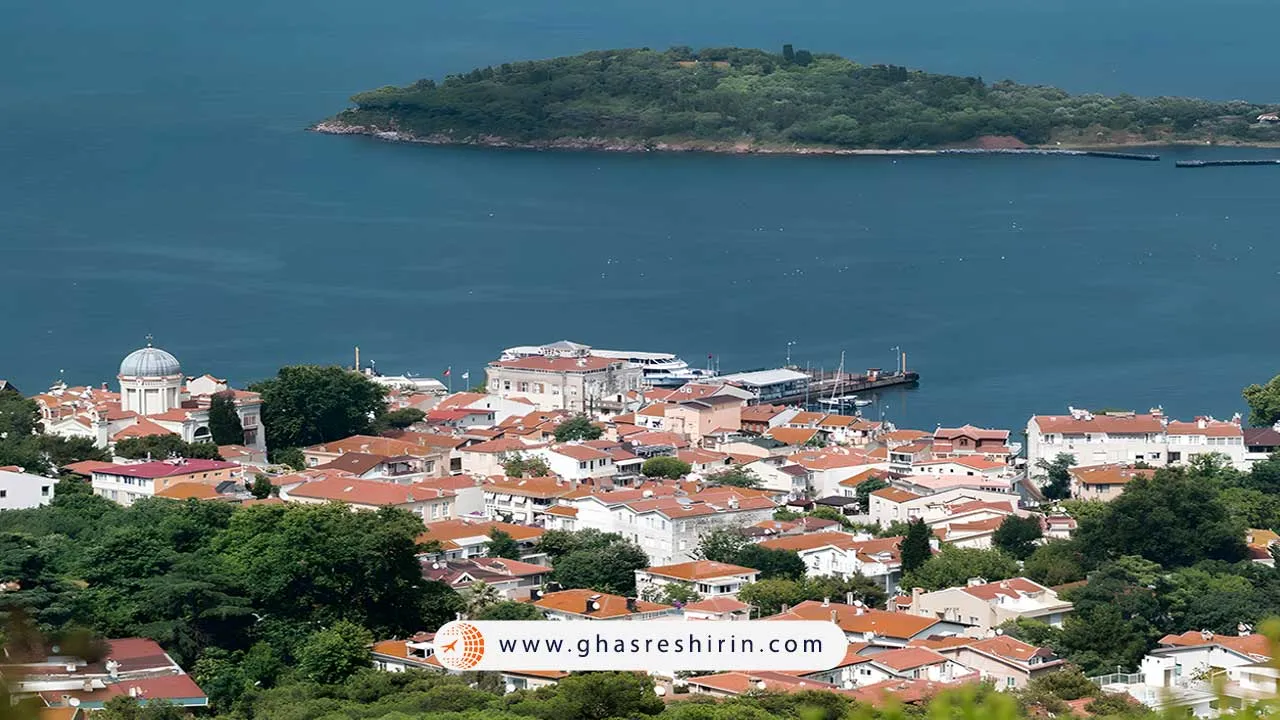 جزیره بورگاز آدا، گنجینه ادبی جزایر پرنس ( Burgazada )
