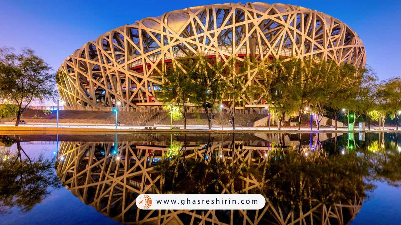 معماری و طراحی بی‌نظیر بهترین ورزشگاه چین