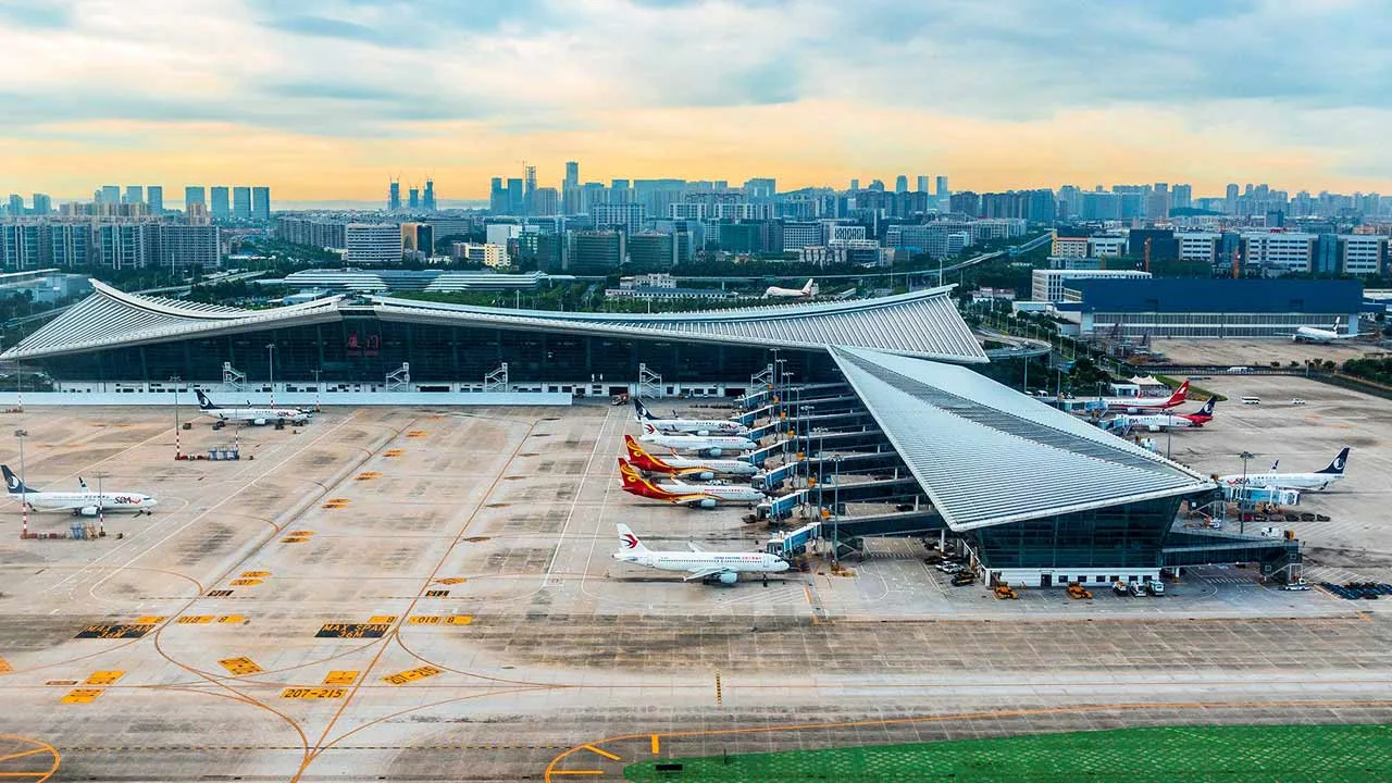 بهترین فرودگاه های چین