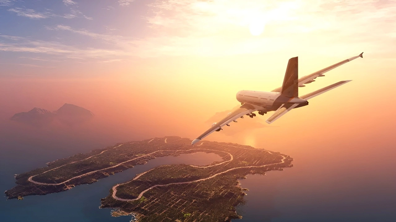 نبزرگترین فرودگاه جهان در جزیره مصنوعی در چین