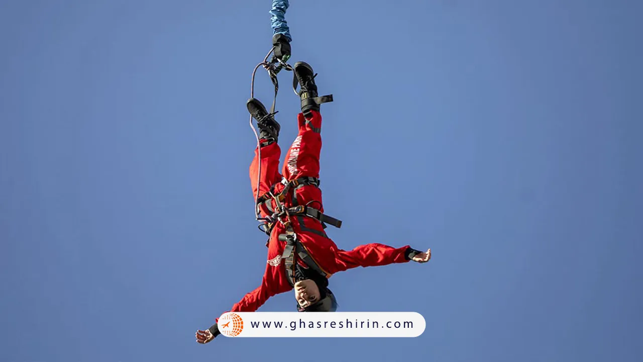بانجی جامپینگ بانوان در تهران