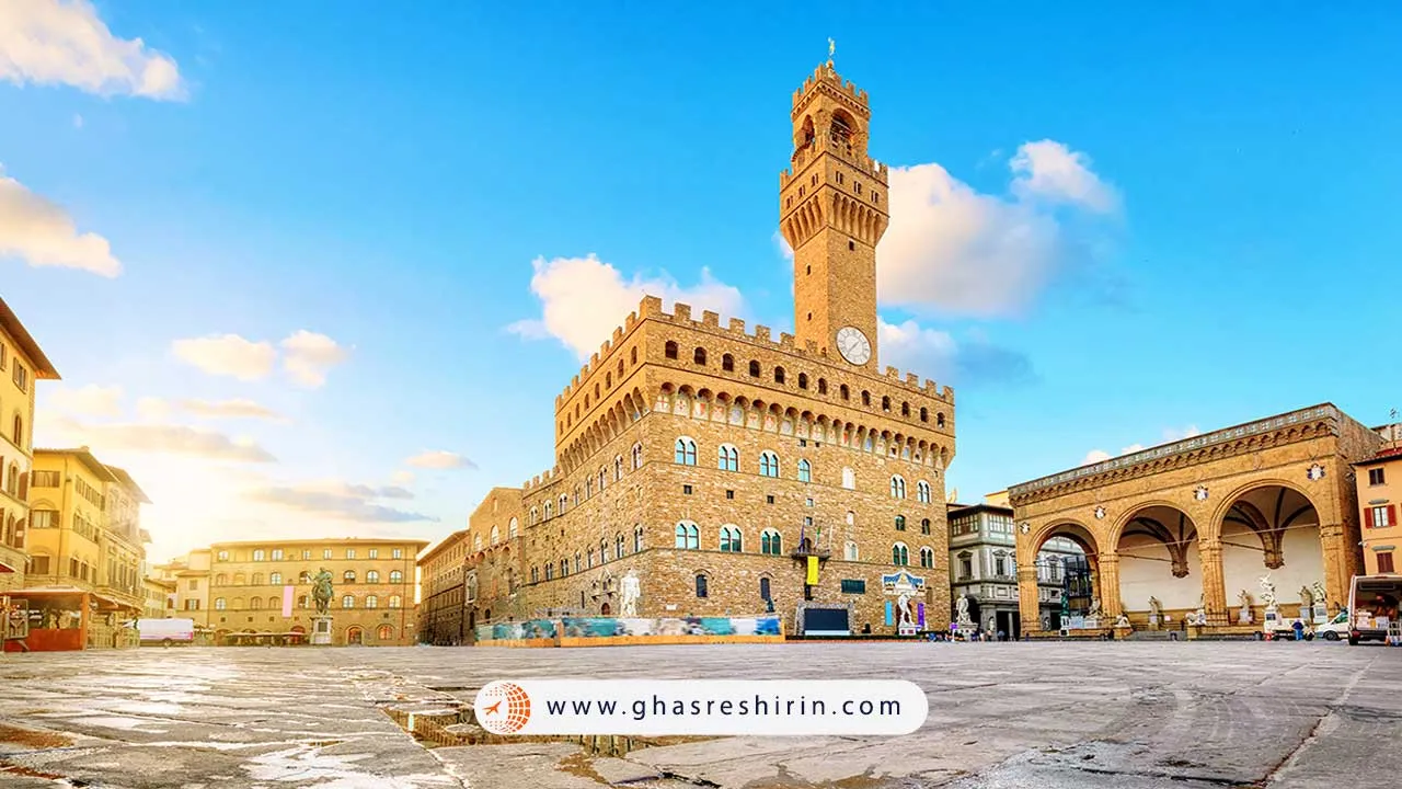 قصر وکیو (Palazzo Vecchio in Florence)