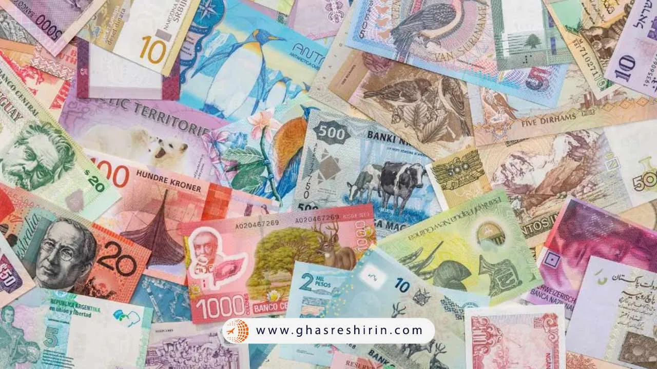 عکس پول های جهان
