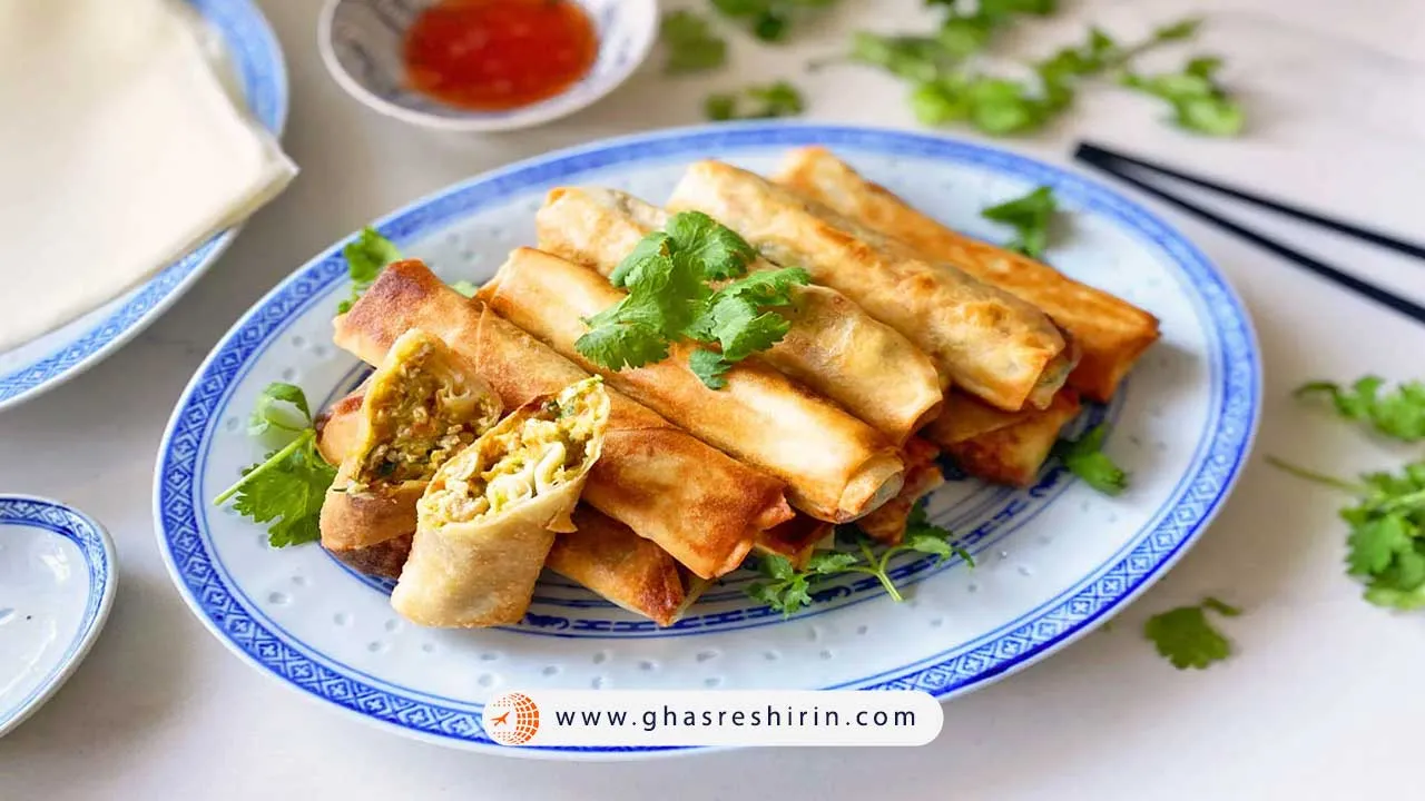 اسپرینگ رول چینی