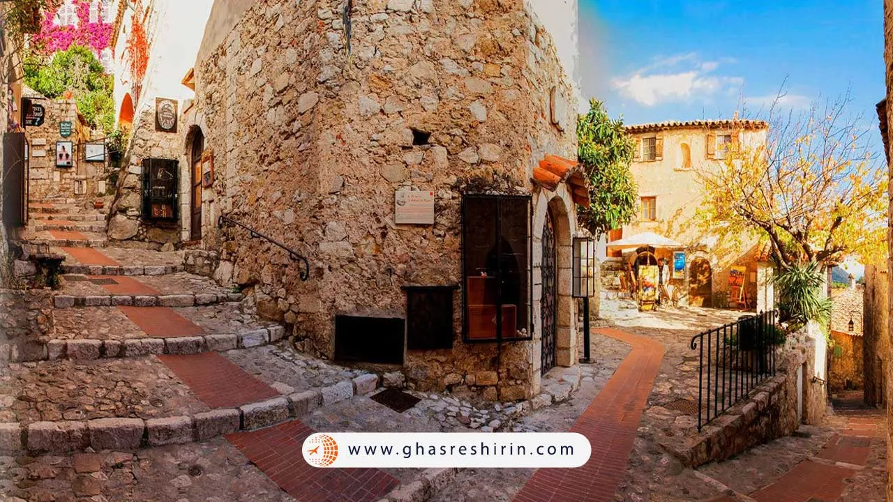 روستای از (Eze) یکی از روستاهای کشور فرانسه