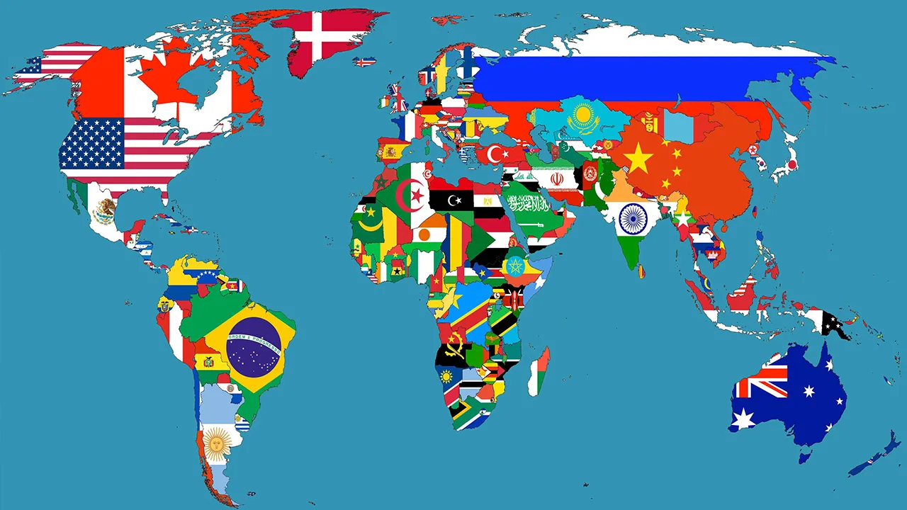 پهناورترین کشورهای جهان