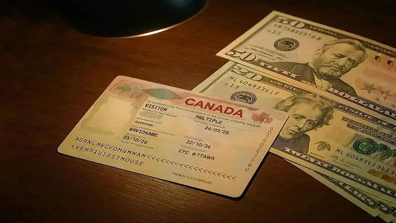 هزینه ویزای توریستی کانادا