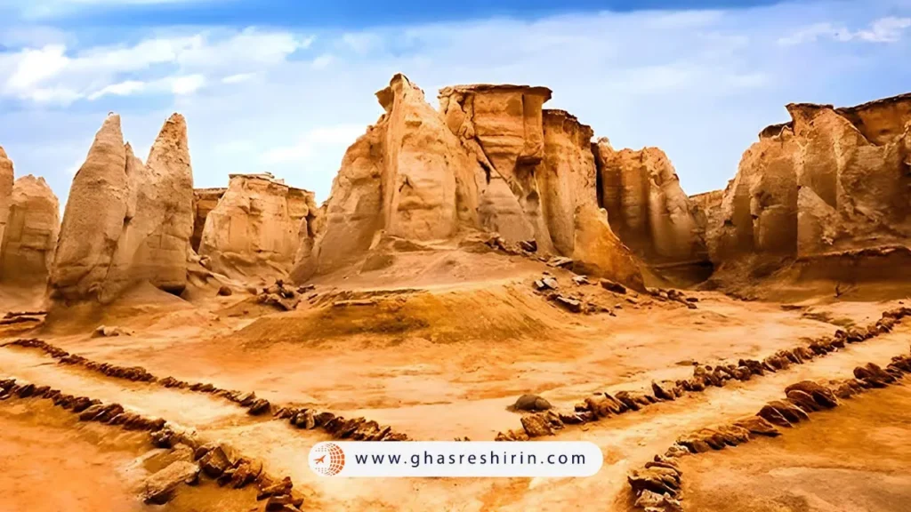 دره ستارگان یکی از بهترین جاهای دیدنی قشم