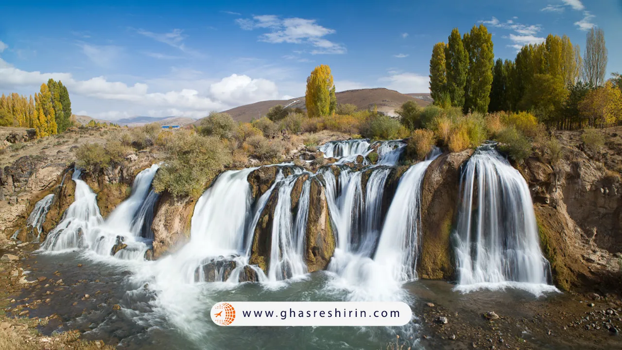 آبشار مرادیه در وان