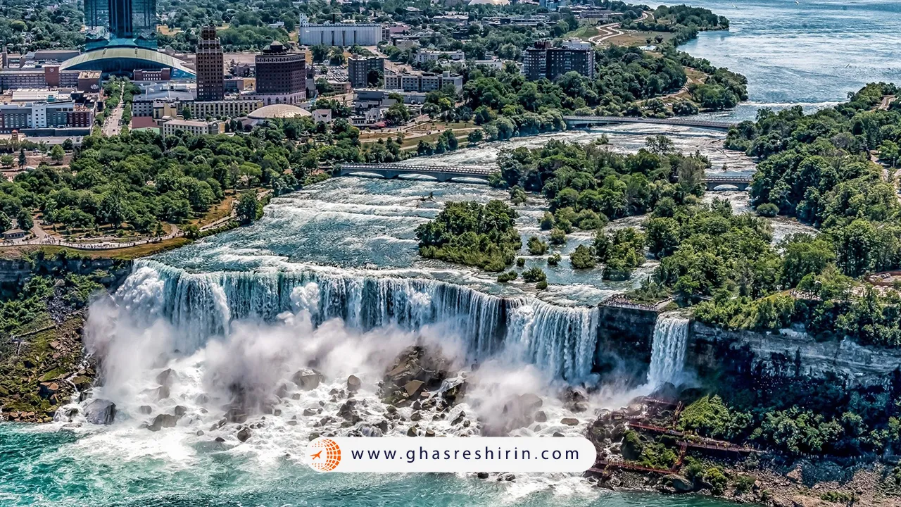 آبشار نیاگارا در آمریکا