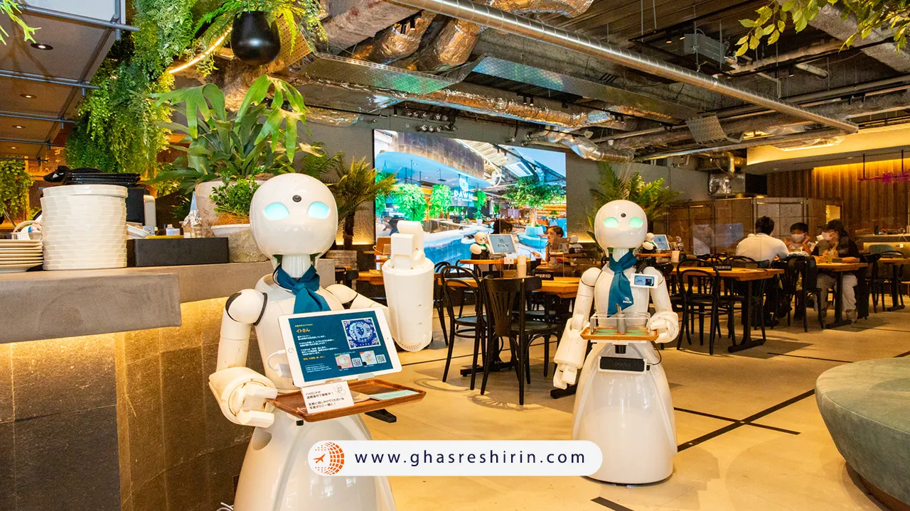 رستوران رباتیک در چین