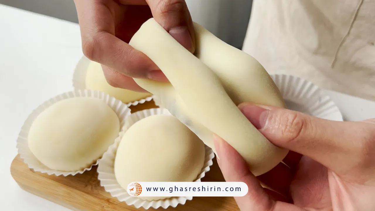 طرز تهیه موچی