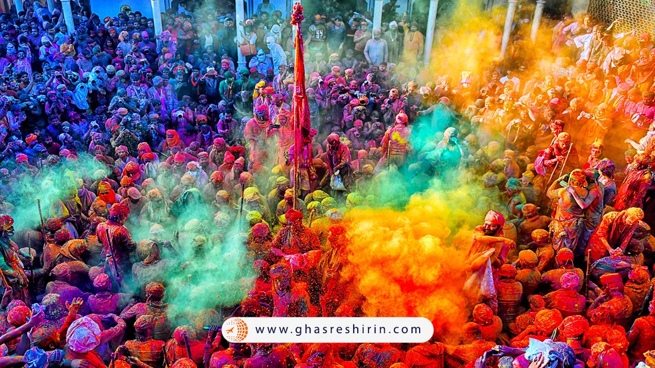فستیوال رنگ ها در هند