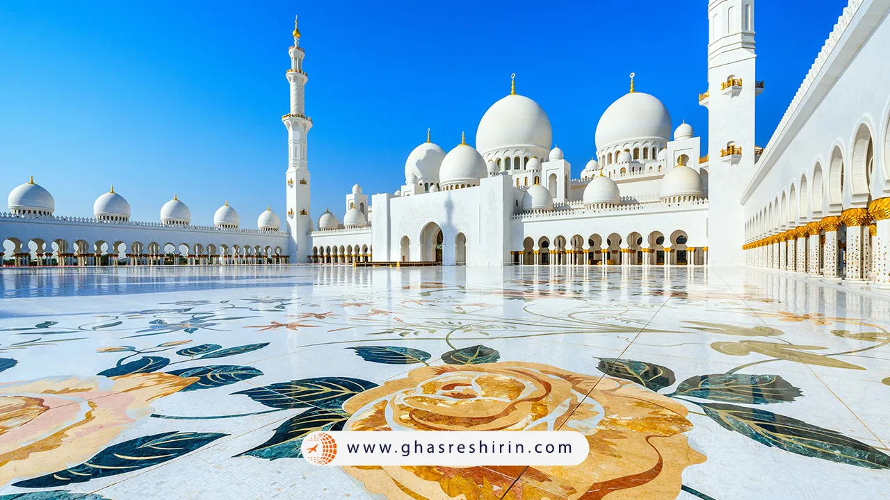 مسجد شیخ زاید ابوظبی