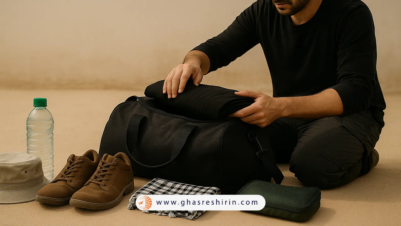 وسایل ضروری برای اربعین